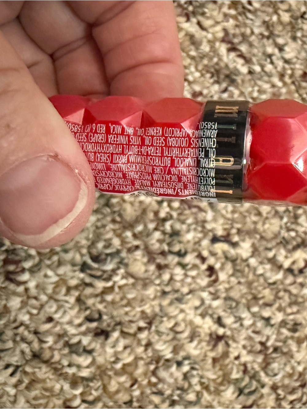 Milani Red Faceted Lip Balm Stick